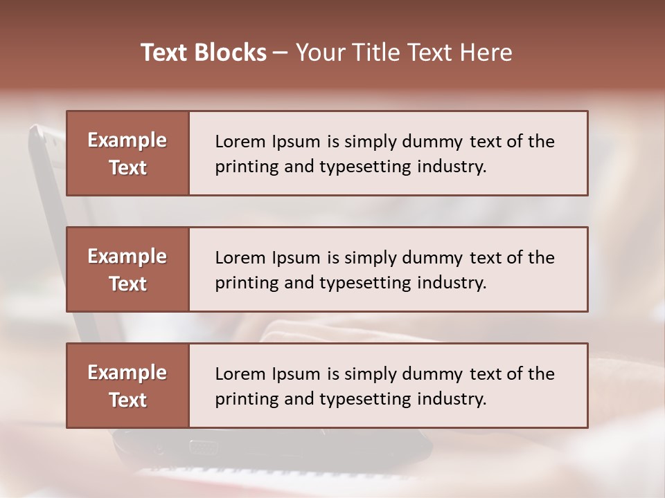 Learn Write Lessons PowerPoint Template