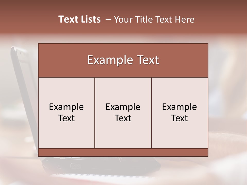 Learn Write Lessons PowerPoint Template