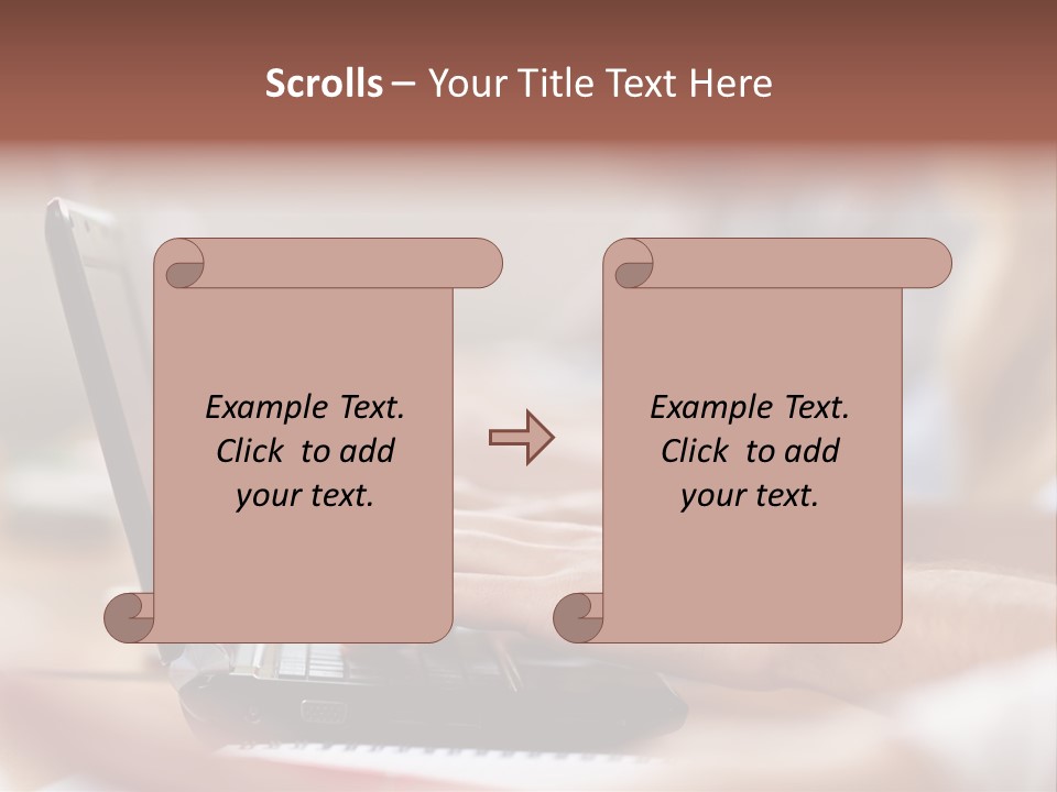 Learn Write Lessons PowerPoint Template