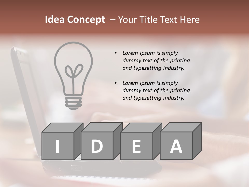 Learn Write Lessons PowerPoint Template