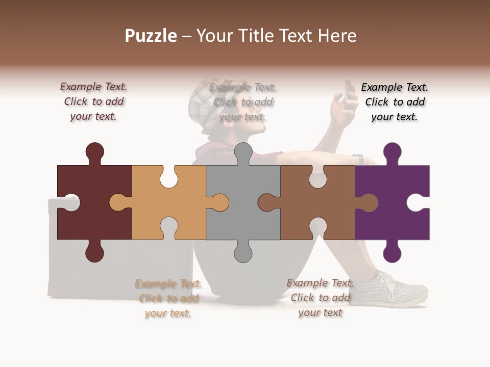 Fashion Business Telephone PowerPoint Template