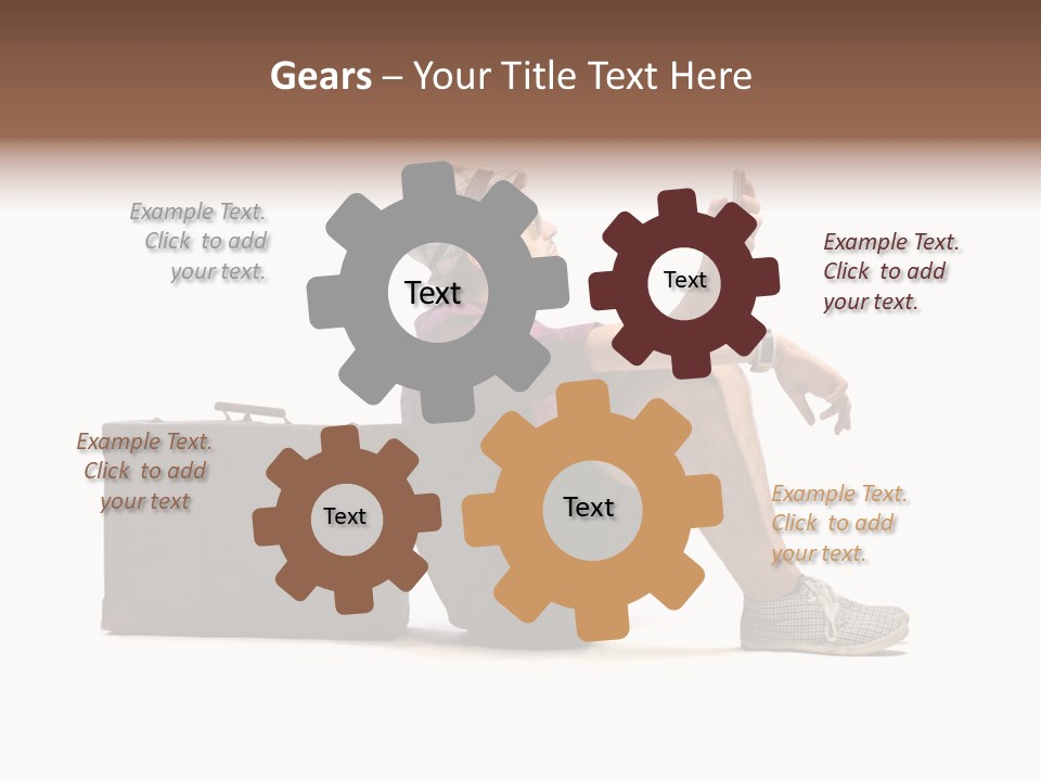 Fashion Business Telephone PowerPoint Template