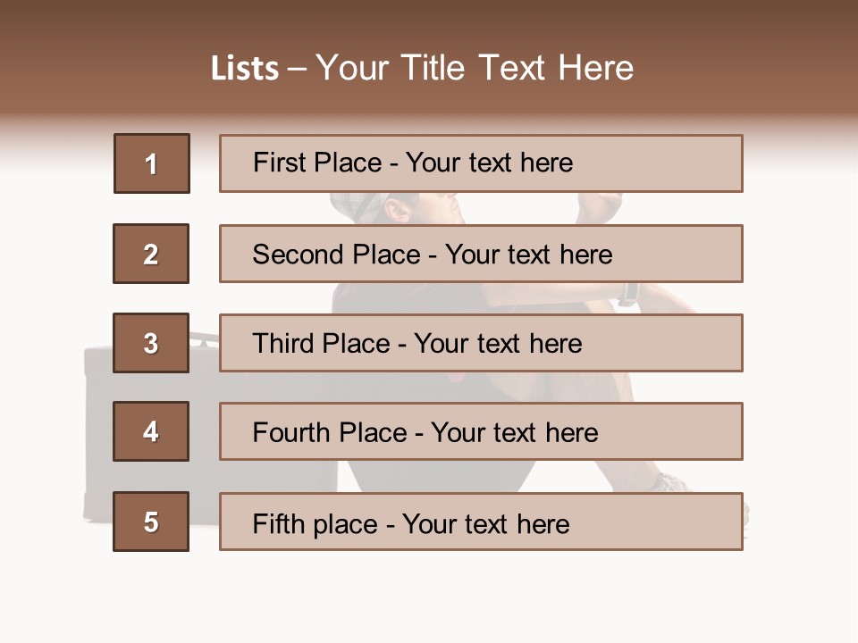 Fashion Business Telephone PowerPoint Template