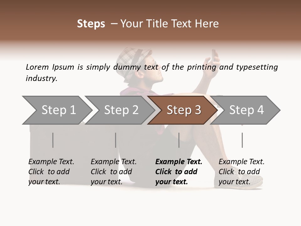 Fashion Business Telephone PowerPoint Template