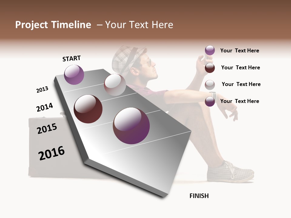 Fashion Business Telephone PowerPoint Template