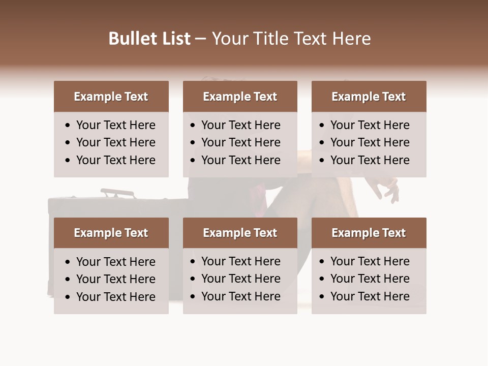Fashion Business Telephone PowerPoint Template