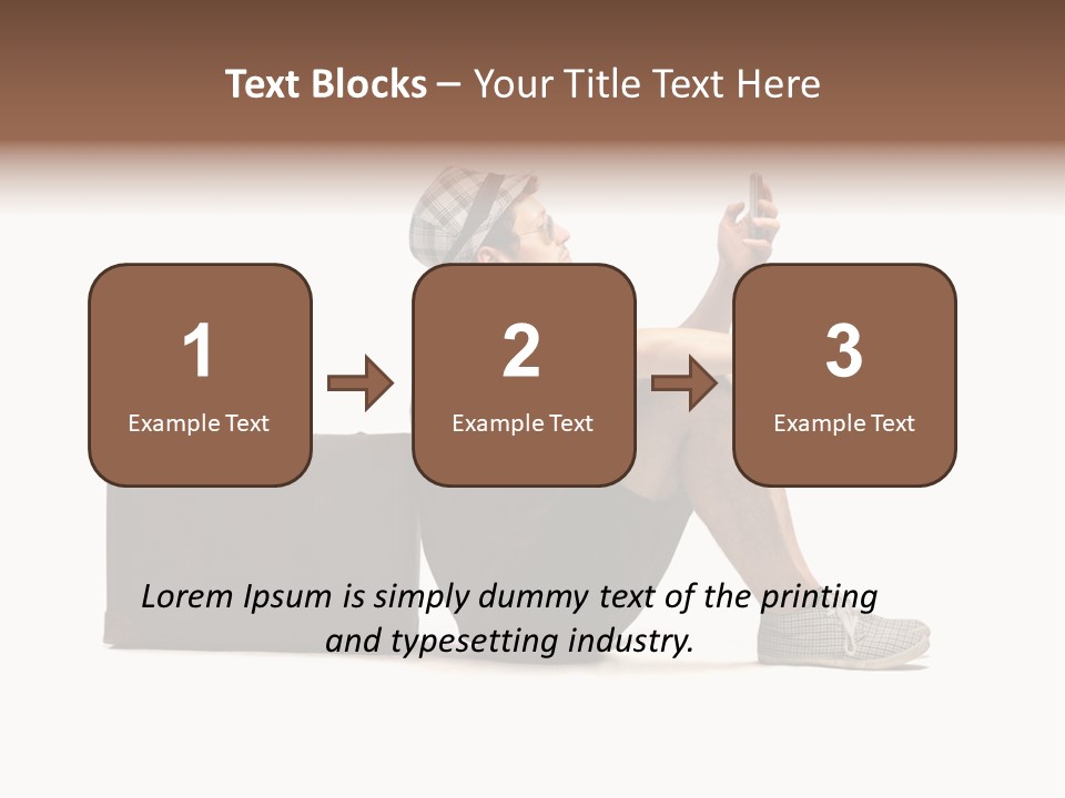 Fashion Business Telephone PowerPoint Template