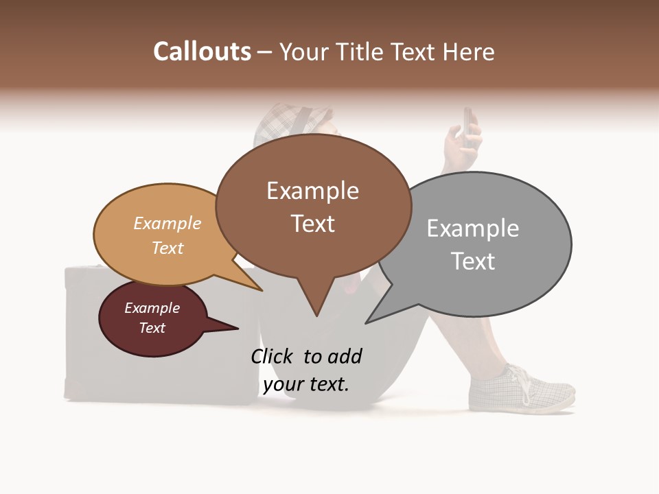 Fashion Business Telephone PowerPoint Template