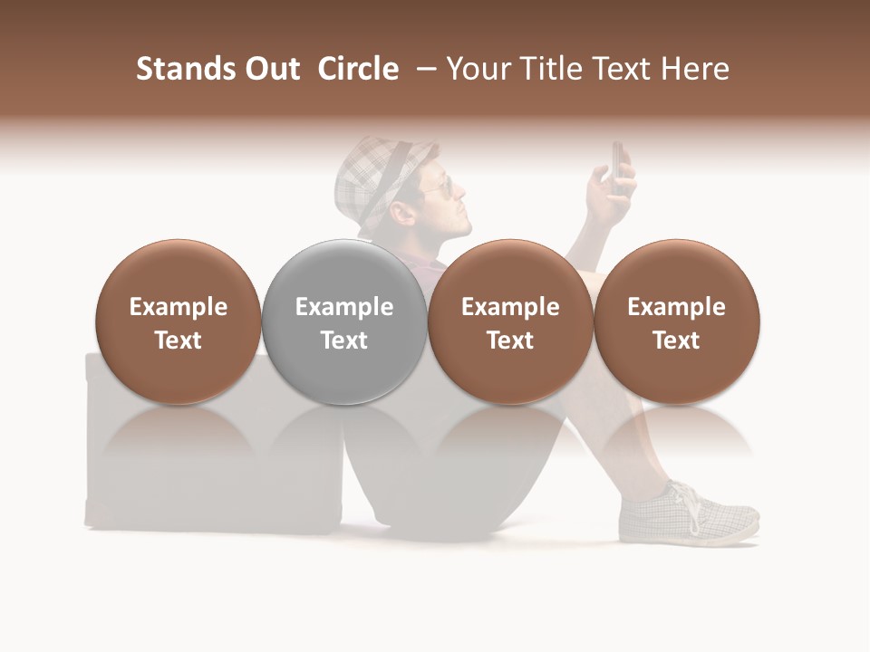 Fashion Business Telephone PowerPoint Template