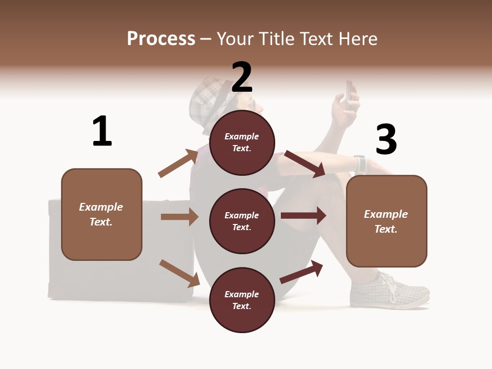 Fashion Business Telephone PowerPoint Template