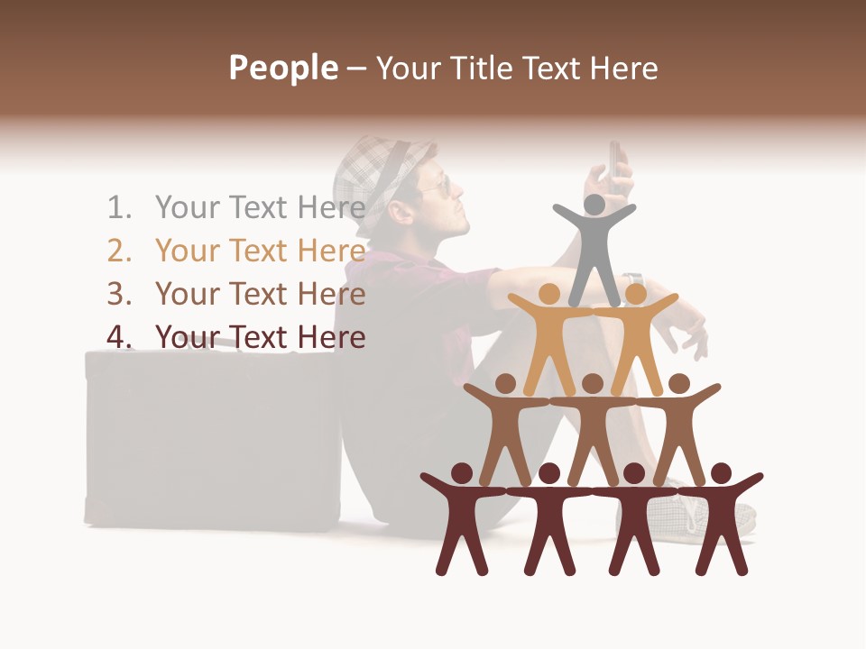 Fashion Business Telephone PowerPoint Template