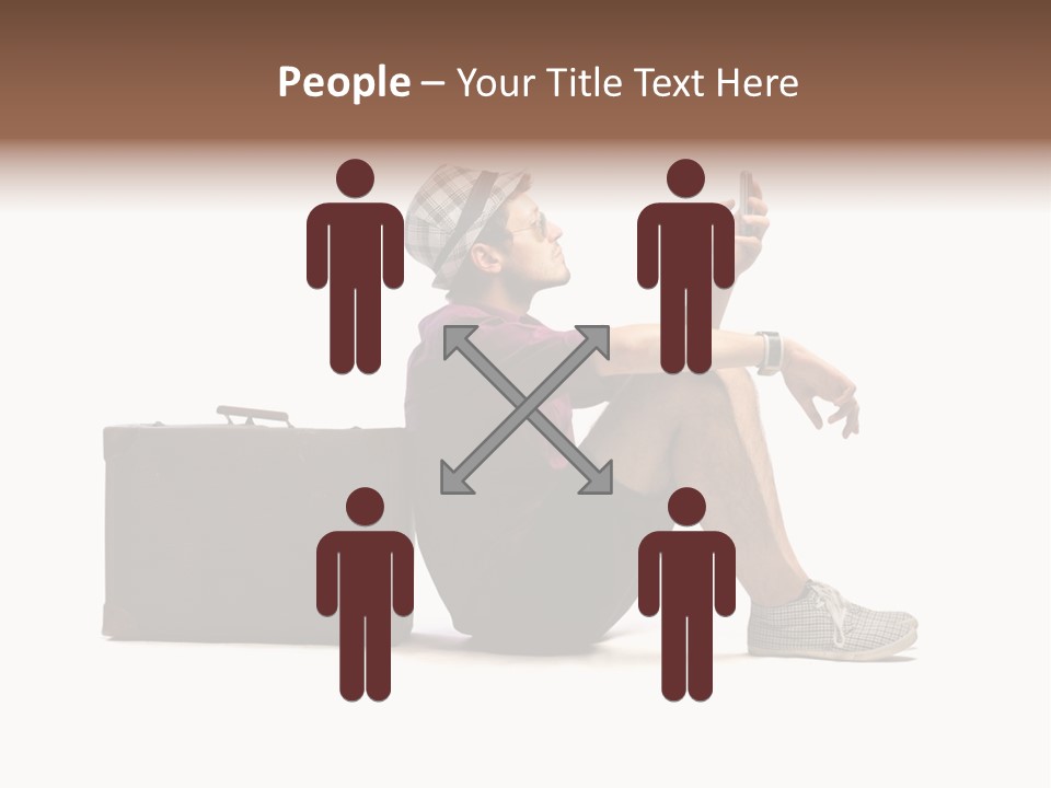 Fashion Business Telephone PowerPoint Template