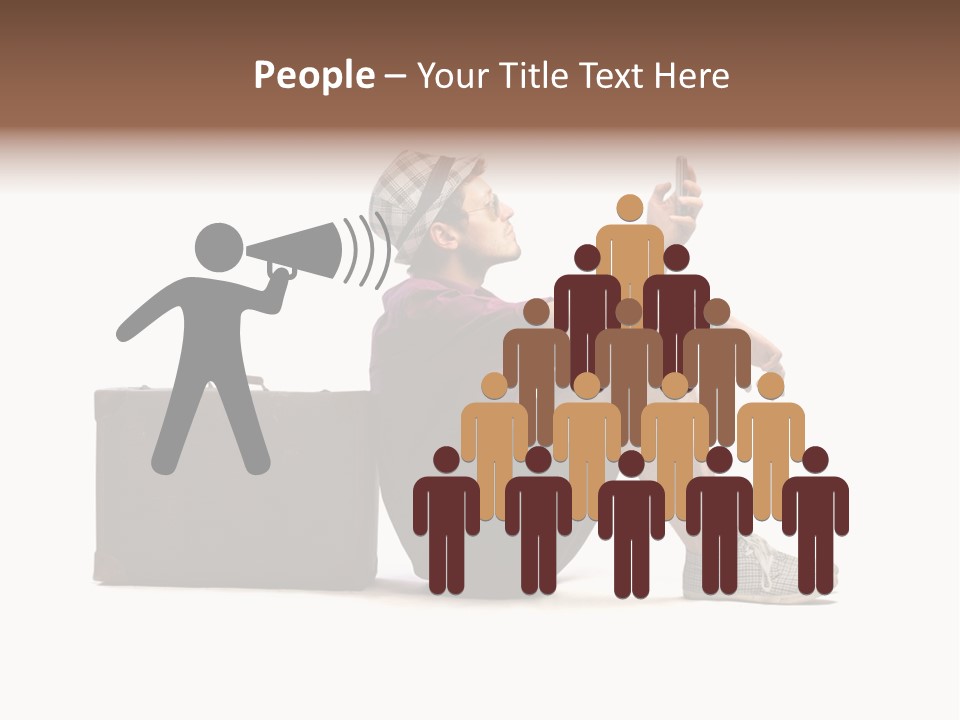 Fashion Business Telephone PowerPoint Template