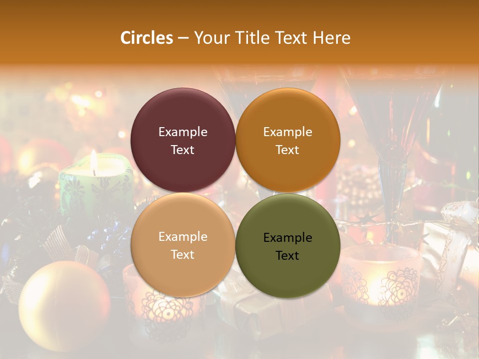 Beverage Decorative Festive PowerPoint Template