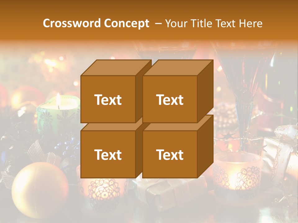 Beverage Decorative Festive PowerPoint Template
