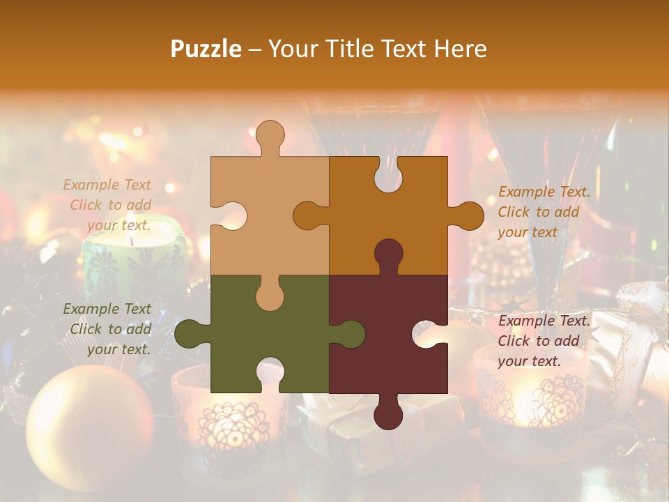 Beverage Decorative Festive PowerPoint Template