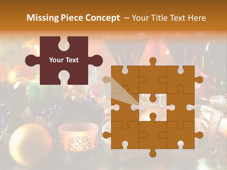 Beverage Decorative Festive PowerPoint Template