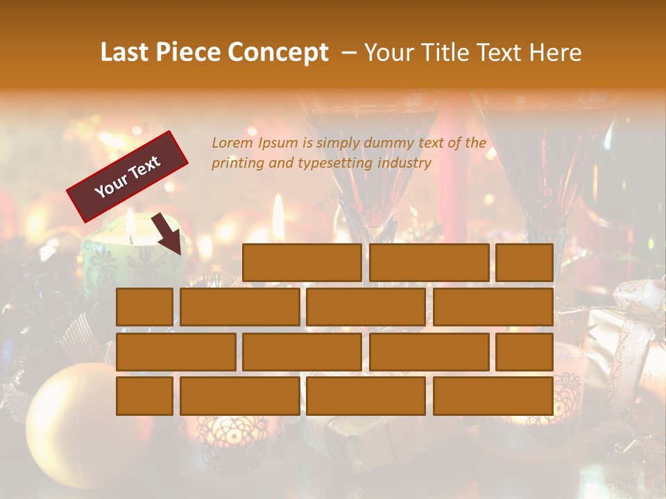 Beverage Decorative Festive PowerPoint Template
