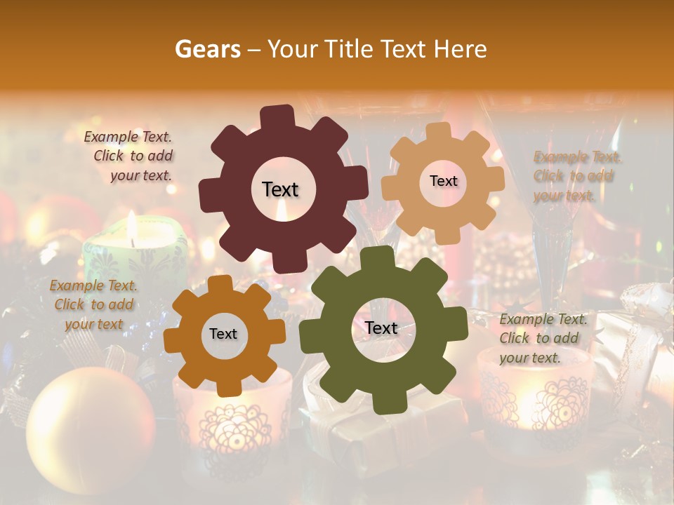 Beverage Decorative Festive PowerPoint Template