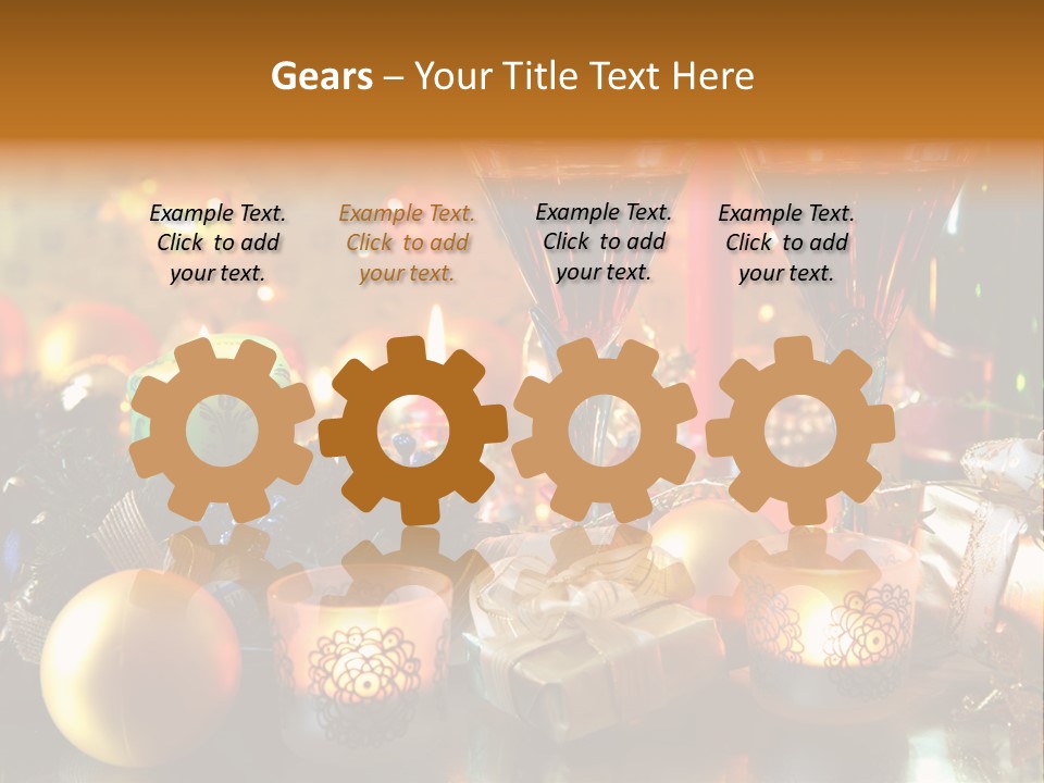 Beverage Decorative Festive PowerPoint Template