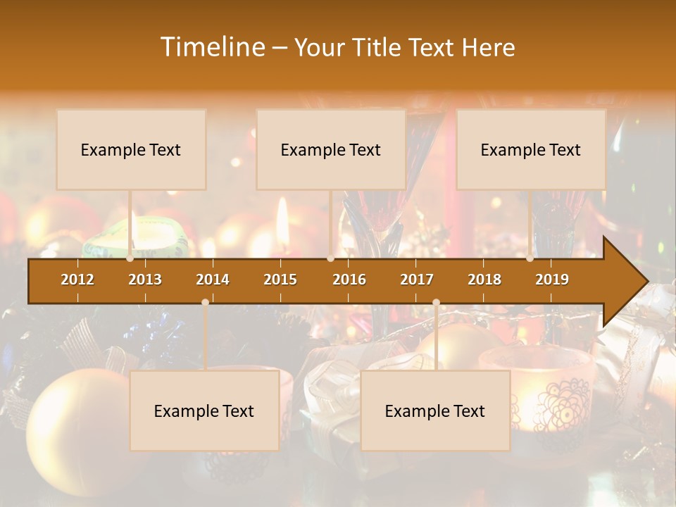 Beverage Decorative Festive PowerPoint Template