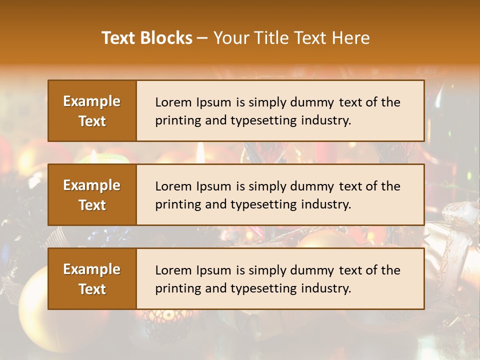 Beverage Decorative Festive PowerPoint Template