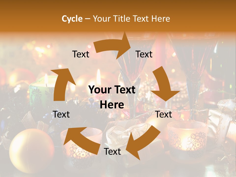 Beverage Decorative Festive PowerPoint Template