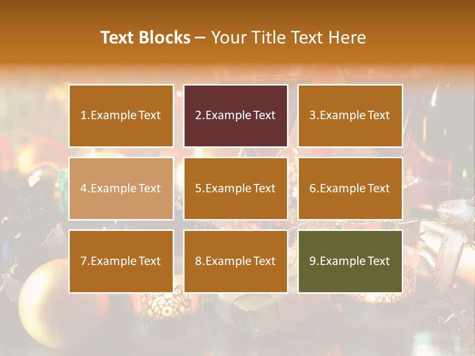 Beverage Decorative Festive PowerPoint Template