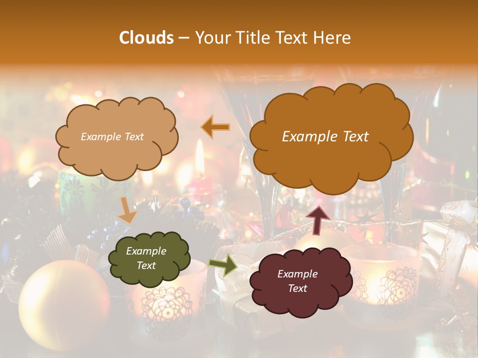 Beverage Decorative Festive PowerPoint Template