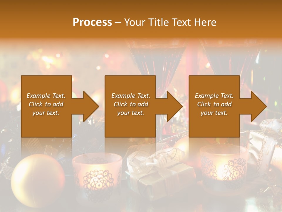 Beverage Decorative Festive PowerPoint Template