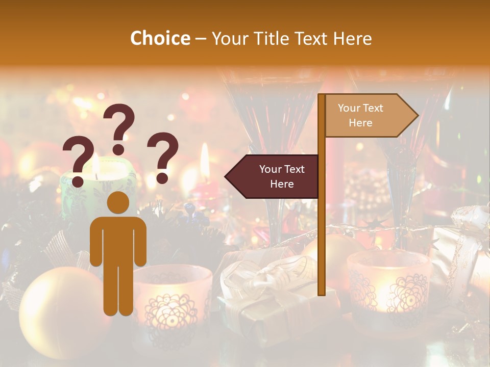 Beverage Decorative Festive PowerPoint Template