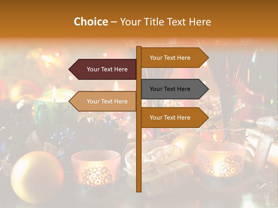 Beverage Decorative Festive PowerPoint Template