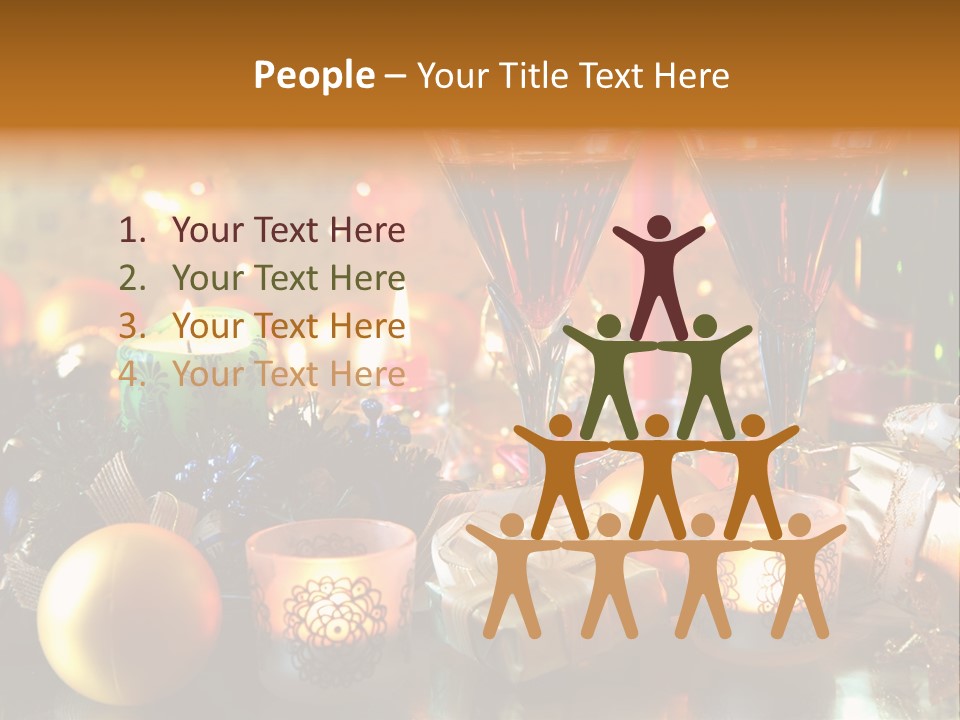 Beverage Decorative Festive PowerPoint Template