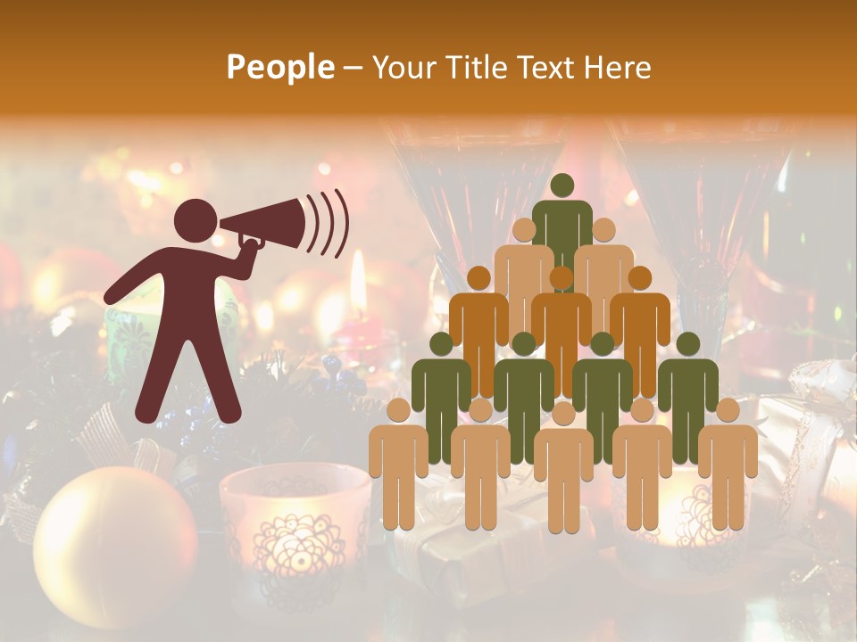 Beverage Decorative Festive PowerPoint Template