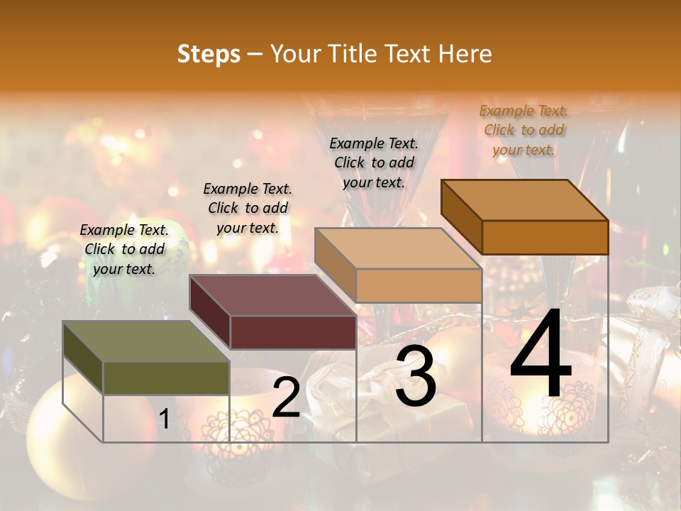Beverage Decorative Festive PowerPoint Template
