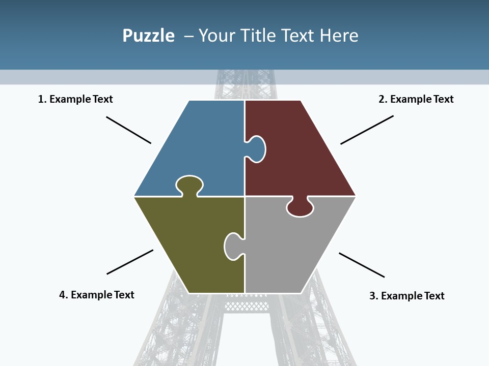 City White Close PowerPoint Template