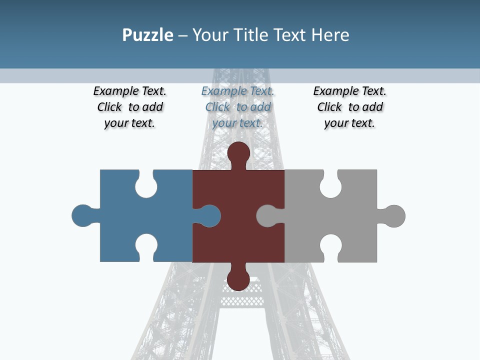 City White Close PowerPoint Template