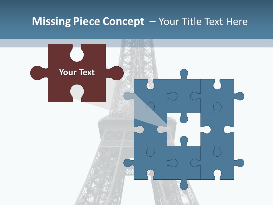 City White Close PowerPoint Template