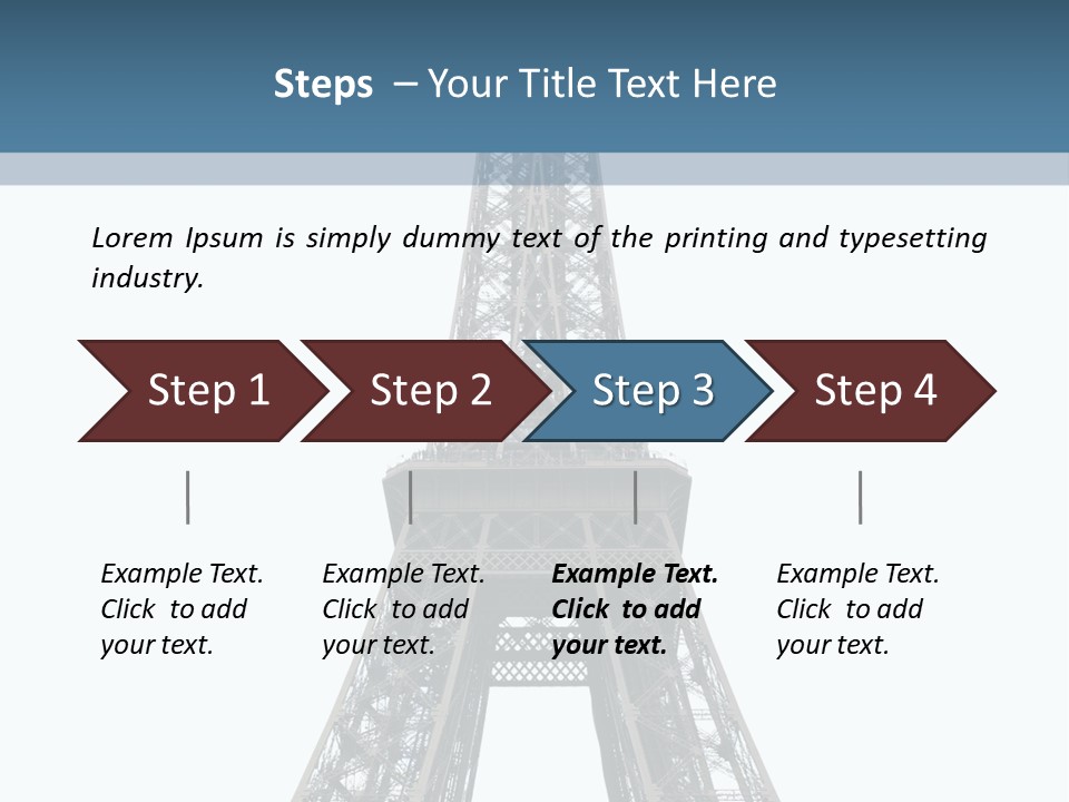City White Close PowerPoint Template