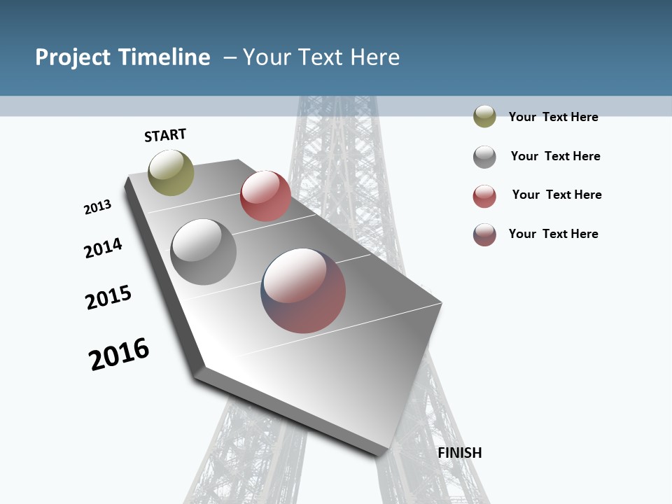 City White Close PowerPoint Template