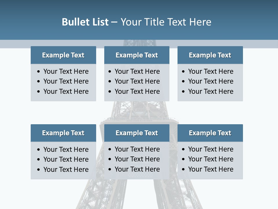 City White Close PowerPoint Template