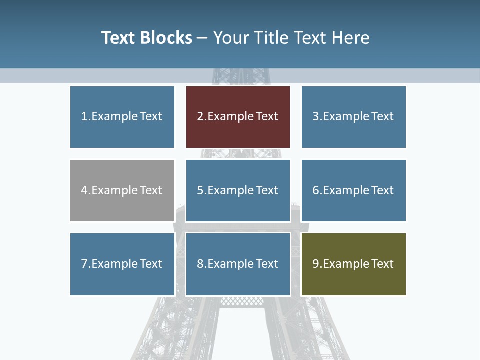 City White Close PowerPoint Template