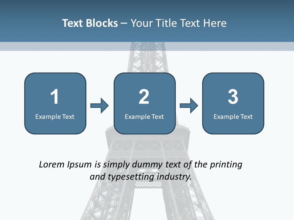 City White Close PowerPoint Template