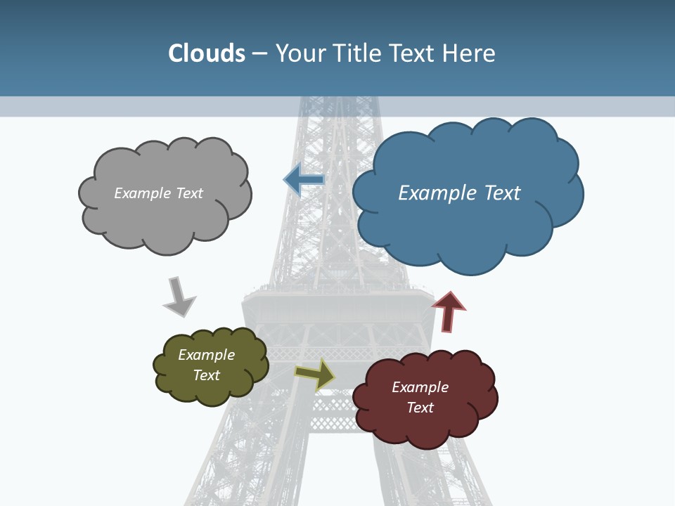 City White Close PowerPoint Template