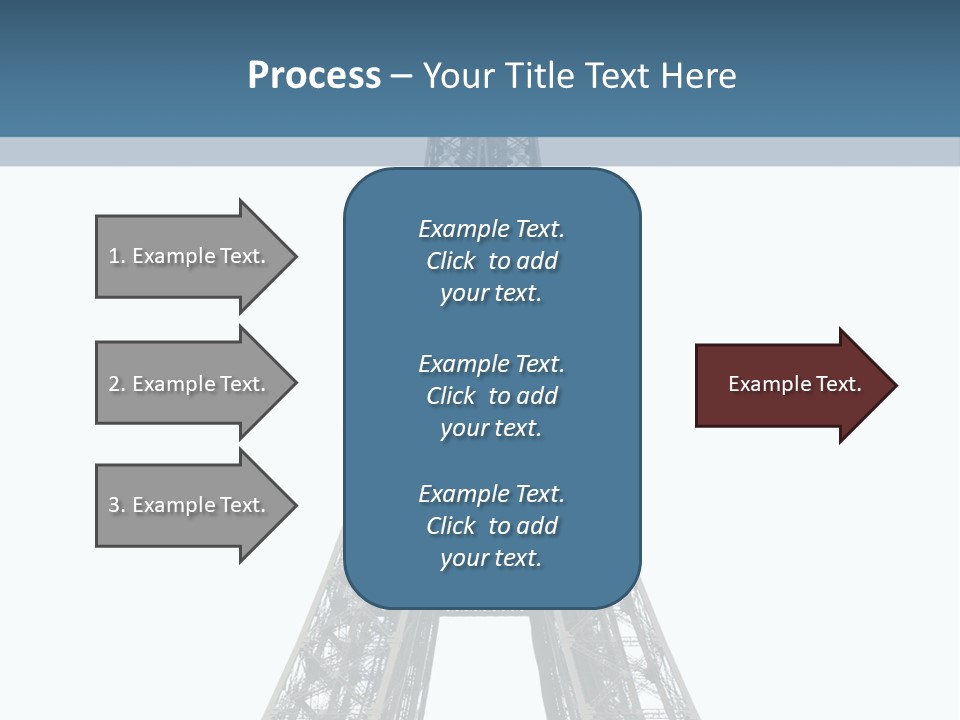 City White Close PowerPoint Template