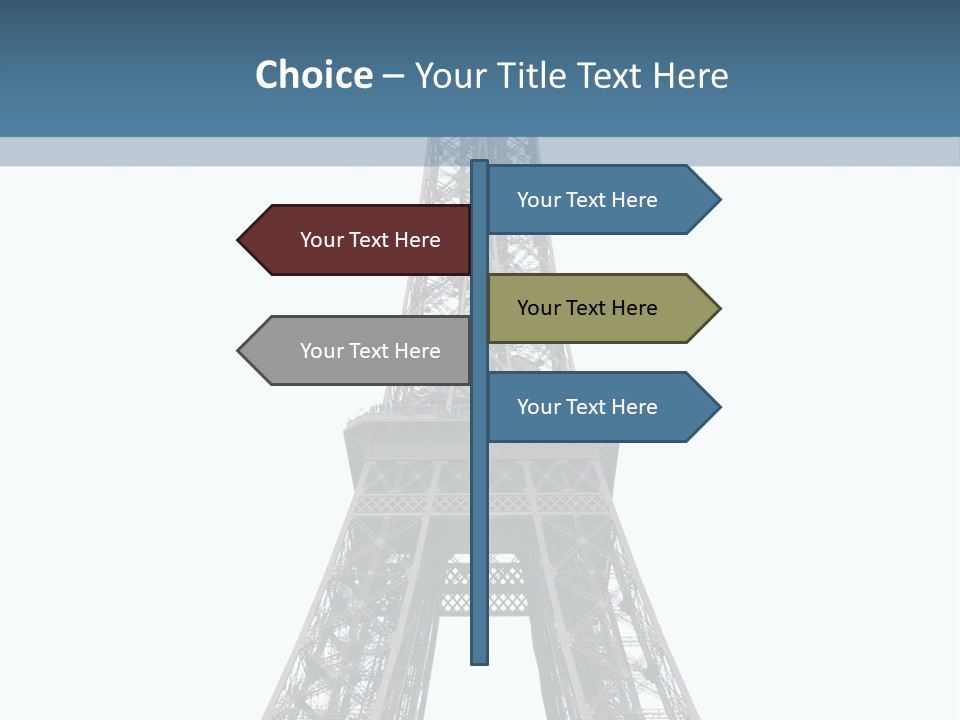 City White Close PowerPoint Template