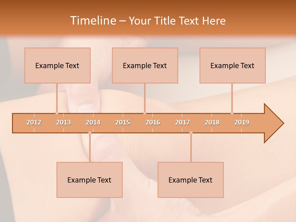 Foot Physiotherapist Man PowerPoint Template