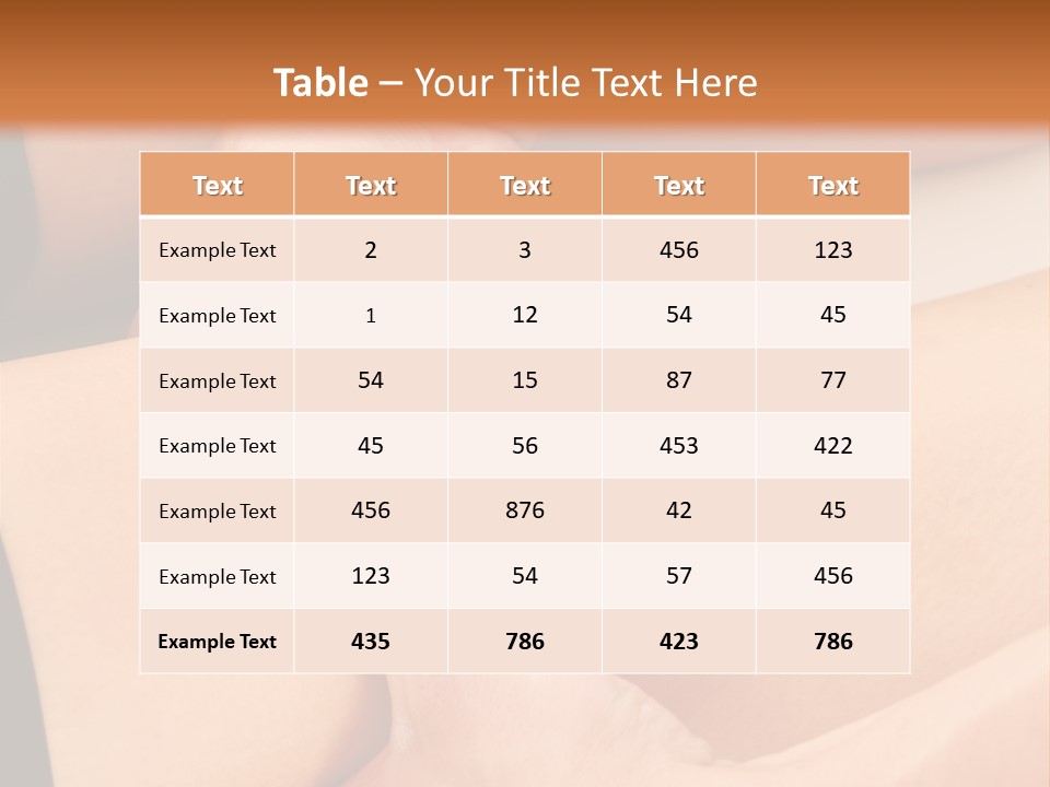 Foot Physiotherapist Man PowerPoint Template