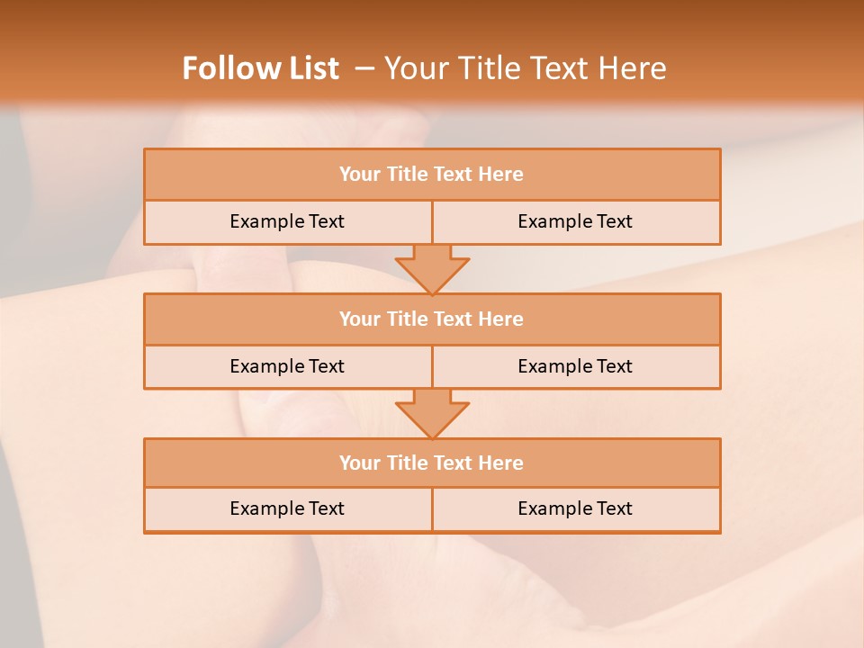 Foot Physiotherapist Man PowerPoint Template