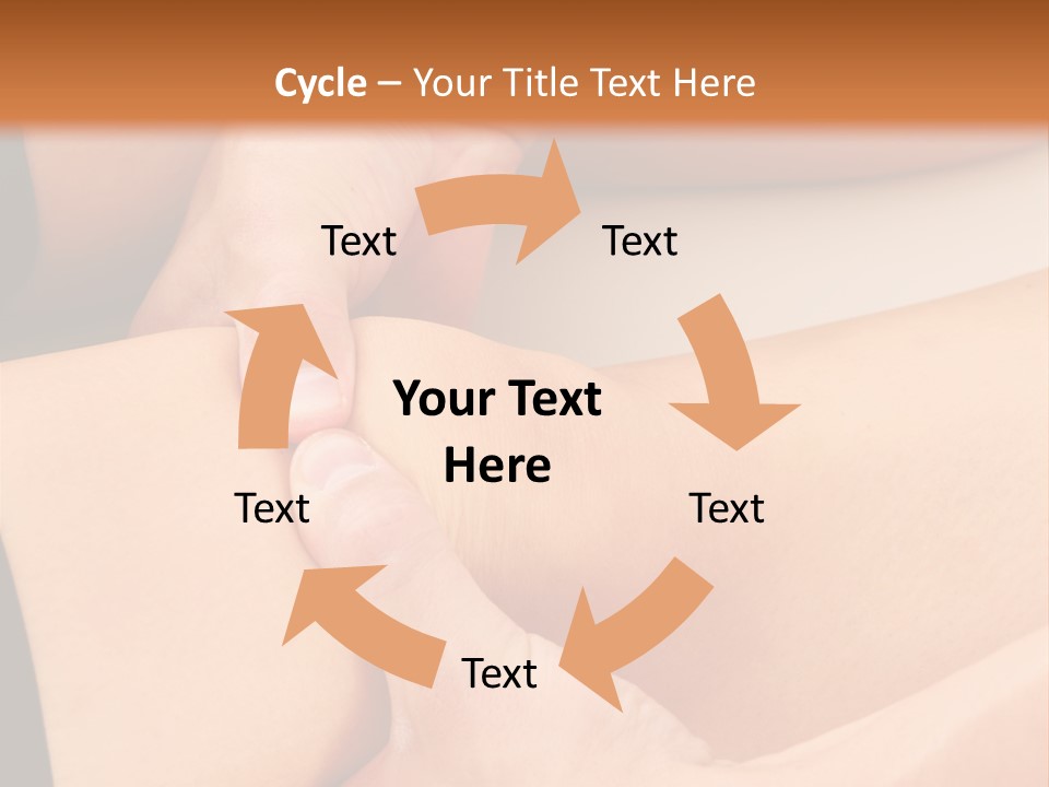 Foot Physiotherapist Man PowerPoint Template